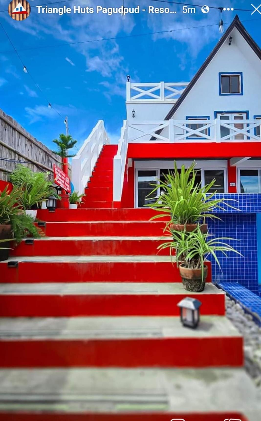 Triangle Huts Hotel Pagudpud Luaran gambar