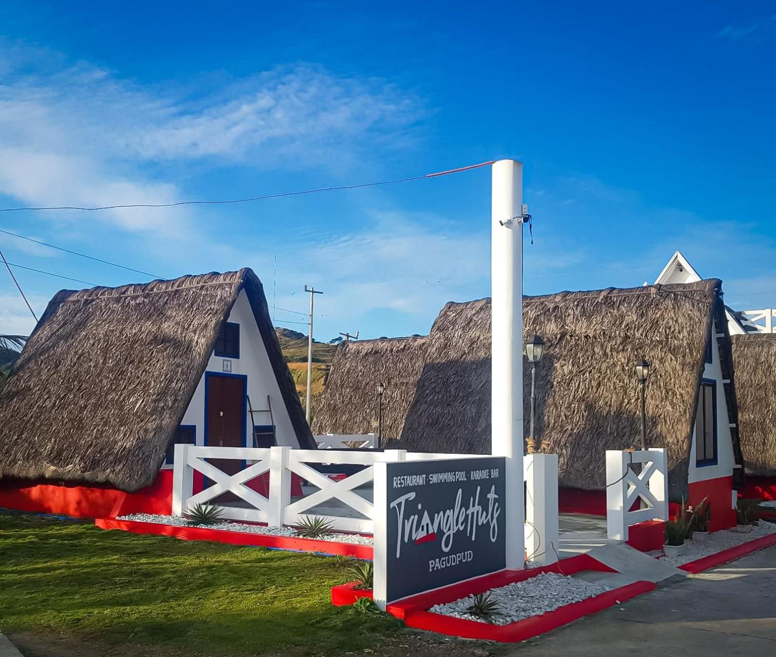 Triangle Huts Hotel Pagudpud Luaran gambar